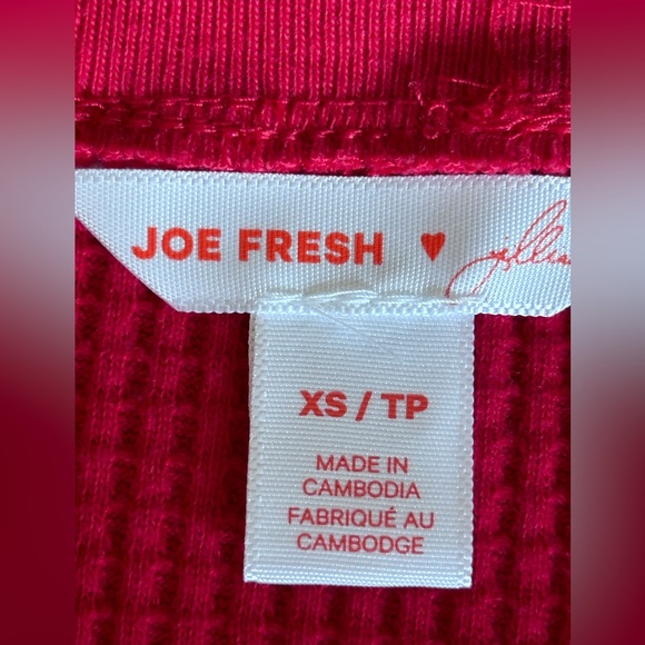 NWOT Jillian Harris x Joe Fresh Loungewear Wind Down Henley & Wind Down Jogger - Picture 2 of 15